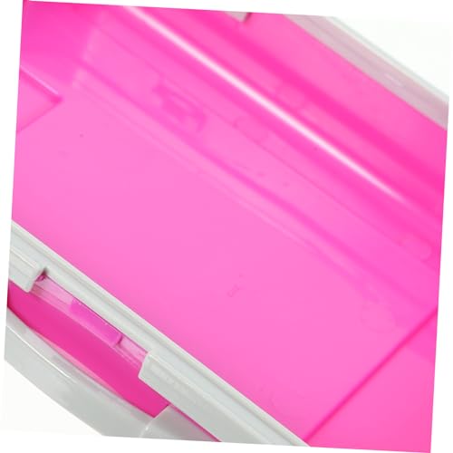 LIFKOME Caja De 4 Piezas Funda de Carro de simulación Neceser Estuche Tren Cajas de pestañas vacías rodantes Bolsas de Maquillaje pestañas postizas Monedero Mini Maleta Bolso Mini Maleta