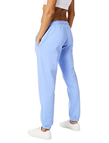 Light & Shade Light and Shade Pantalones Deportivos para Mujer de Tacto Suave, Purple, XL