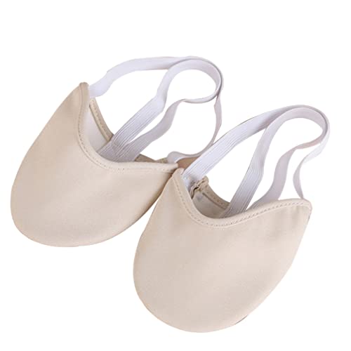LIOOBO Zapatos de Ballet de Media Suela Zapatos de de Mujer Elásticos de Media Suela