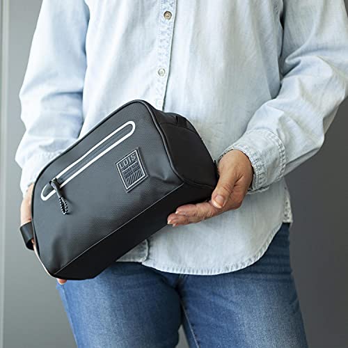 Lois - Neceser Hombre Pequeño. Neceser Hombre Viaje - Neceser Mujer Viaje. Neceser Viaje Hombre. Neceser de Viaje Pequeño. Bolsa de Aseo Hombre 309223, Negro