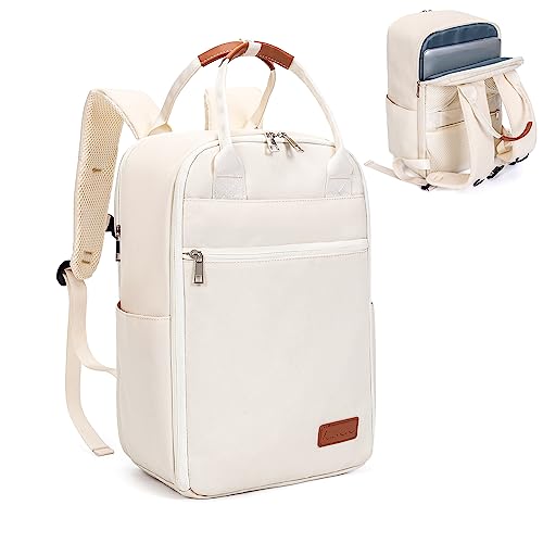 Lossga Mochila para Ryanair 40x20x25 Mochila de Viaje Mochila Cabina Avion Travel Backpack Mochila de Cabina Equipaje de Mano Cabin Bag 40x20x25, Beige