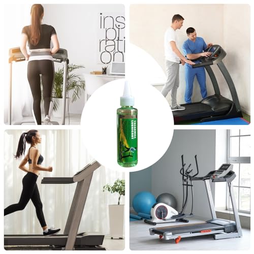 Lubricantes de silicona para cintas de correr,Lubricante para cintas de correr para correas - Aceite lubricante para cinta de correr de 60 ml,Inodoro Resistente a la temperatura, reducción de Luckxing
