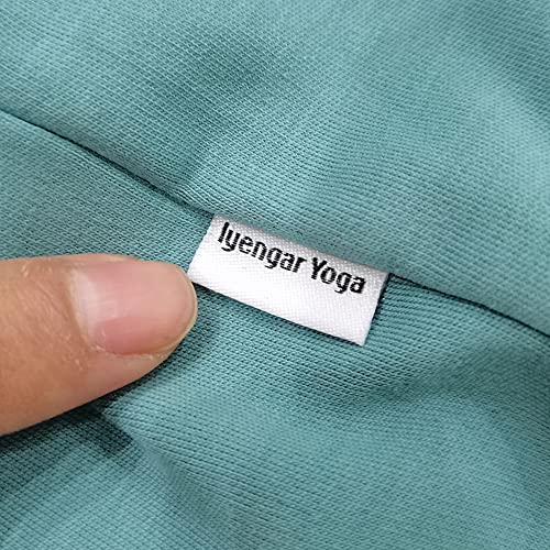 LUHAYESA Professional Iyengar Yoga Shorts Frijoles Pasta Madera Verde (Madera Verde, L)