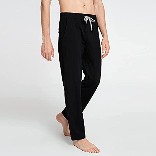 MaaMgic Pantalones de Yoga Pantalones Casuales elásticos Transpirables para Hombres Pantalones de Pijama en el Gimnasio