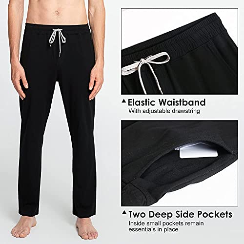 MaaMgic Pantalones de Yoga Pantalones Casuales elásticos Transpirables para Hombres Pantalones de Pijama en el Gimnasio