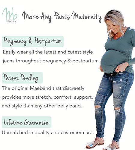 Maeband Banda de maternidad para mujer Medio Blanco