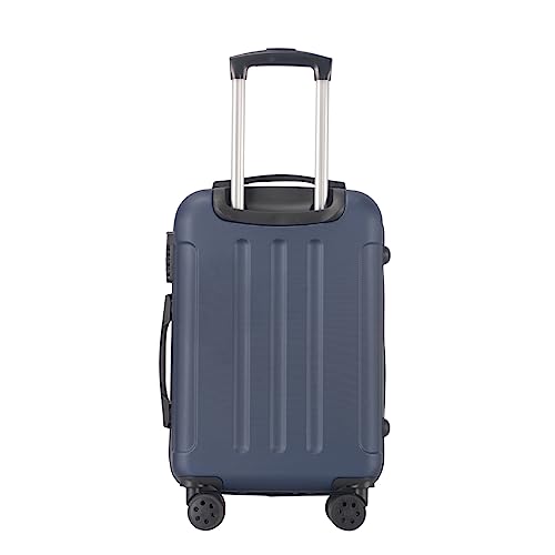 Maleta de Cabina 4 Ruedas Dobles Giratorias Viaje Semirigida, 20" (40 L), Maleta Pequeña, Equipaje de Mano, Trolley 4 Ruedas Dobles