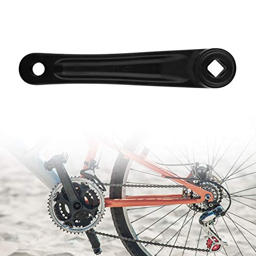 Manivela Bicicleta Montaña de 170 mm, Bielas Bicicleta Electrica, Biela Izquierda, Biela Izquierda MTB Recambios Biela Bicicleta de Montaña de Aluminio para Bicicleta de Carretera
