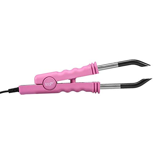 Máquina de Extensión de Cabello U-Form Professional Quick No-Trace para Tratamientos de Extensión de Cabello Natural Más Rápidos(Rosado)