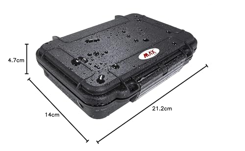 MAX 002HDS, Adultos Unisex, Negro, 212 x 140 x 47 mm