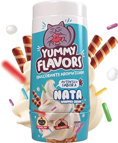 Max Protein Edulcorante Yummy Flavors 120 Gr Sabor Vainilla