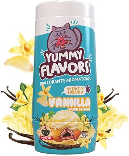 Max Protein Edulcorante Yummy Flavors 120 Gr Sabor Vainilla