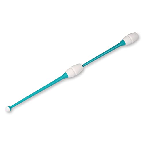 Mazas Engarzables de Tecnocaucho Indigo 36 cm (Turquesa-Blanco)