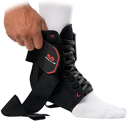 Mc David 195 Estabilizador de tobillo con cinta Unisex adulto, Negro, L