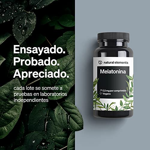 Melatonina 365 Tabletas (1 Año) – Melatonina Pura – Complemento de Melatonina para dormir bien – el insomnio y reposar mejor – Melatonina Fuerte para dormir – Clínicamente Probado