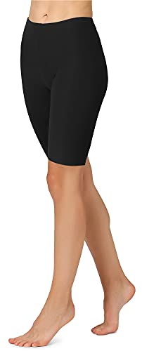 Merry Style Leggins Mallas Deportivas Cortos Mujer MS10-350 (Negro, XXL)