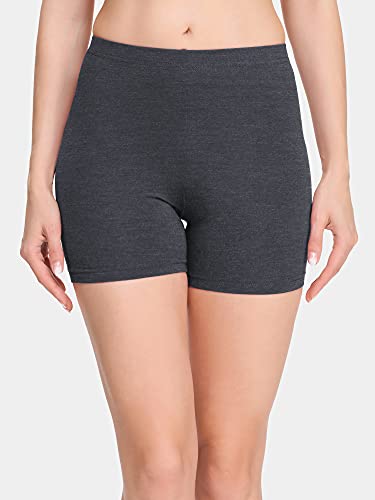 Merry Style Pantalones Cortos Mujer MS10-392 (Melange Oscuro, M)