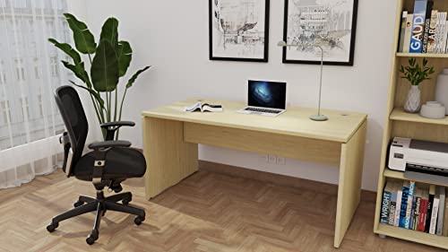 Mesa de Oficina. Euro 2000. Color Haya. 180x80 cm