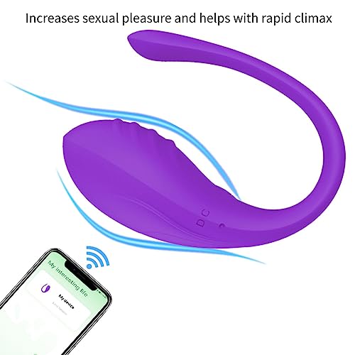 Mini Huevo Ṽiḅradorādòr Ṁujḙr con Ḿandò App Control Ｒemoto Vibràdorèsmüjèr Sèxo con Vîbràdőr Jùegos Sèxuàl Vïbràcïon 10 Modos Juḡúētēṡ Ḙróticòṡ para Pārējá Ṣēxúāleṣ JEDA001