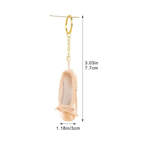 Mini Zapatillas De Satén Zapatillas Ballet Ballet Zapato Llavero Accesorios De Ballet Ballet Cadena Bolsa Ballet Ballet Ballet