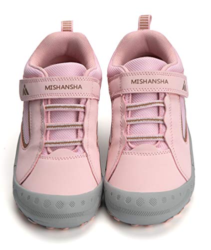 Mishansha Zapatillas de Deporte Niña Transpirable Zapatillas de Senderismo Rosa 26