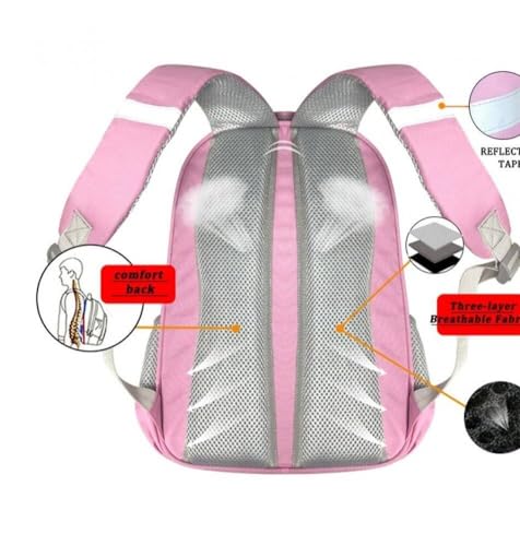 Mochila escolar para niña mochila con estampado de gimnasia rítmica mochila de gran capacidad mochila de viaje mochila para atleta de baile