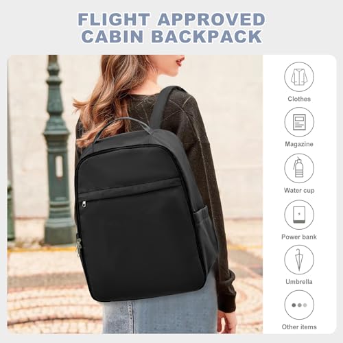 Mochila Viaje Cabina Avion 40x20x25 Ryanair Maletas de Viaje Cabina 45x36x20 Easyjet Avion Bolso Equipaje de Mano Mujer Mochila para Portatil Impermeable con USB Hombre Mochila Casual de viaje Daypack