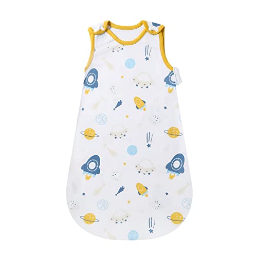 Mosebears Saco de Dormir para bebé de Verano, Lindo Animal, Manta Lavable 0,5 TOG para niñas y niños, Manta portátil sin Mangas