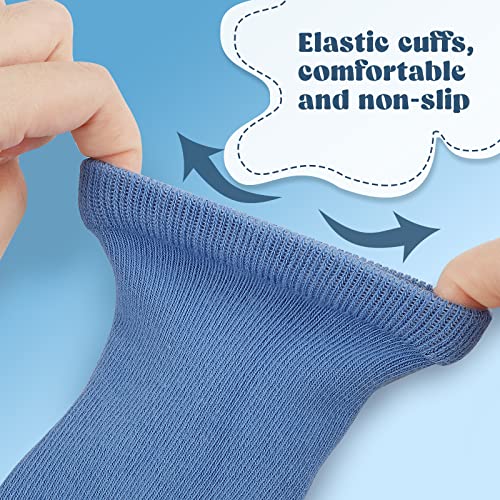 Mowenti Calcetines Antideslizantes Niño Niña 4-7 Años Calcetines Tobilleros Bebe 6 Pares Infante Niños Niñas Bebé Recién Nacido Invierno Color_3