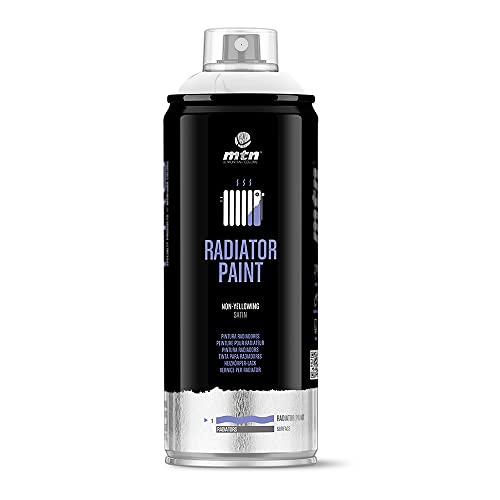 MTN PRO Pintura Radiadores BLANCO Spray 400ml