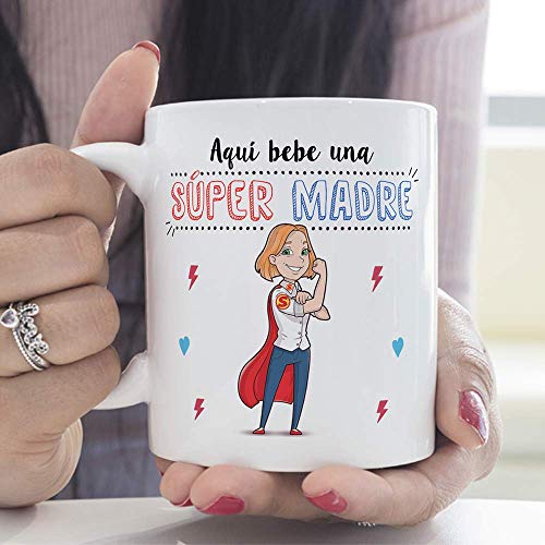 MUGFFINS Tazas para Super Familiares (Madre)