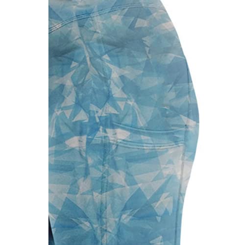 Nakloe | Mallas Deporte Mujer | Leggins Deportivos Mujer | Ropa Deportiva Mujer | Leggings Mujer | Mallas para Fitness, Yoga, Gym, Running | Cintura Alta (S, Verde Estampado)