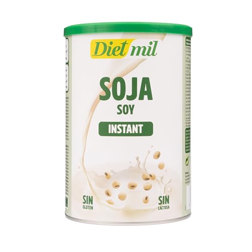 Naturgreen - Dietmil Soja Calcium Instant Bio, Bebida De Soja En Polvo, Bebida Vegetal Ecológica, Sin Azúcares Añadidos, Contiene400 Gr