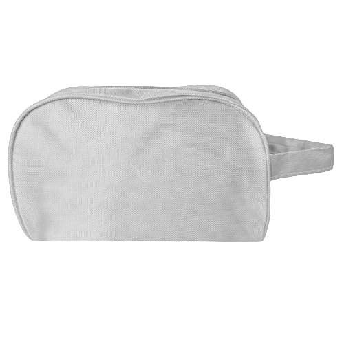 Neceser Pequeño Viaje Avión – Bolsa de Aseo Viaje Mujer – Neceser Mujer Maquillaje Bolso - Bolsa de Aseo Impermeable Hombre – Bolsa Aseo Impermeable Mujer Playa – Neceser Gimnasio Hombre - Blanco