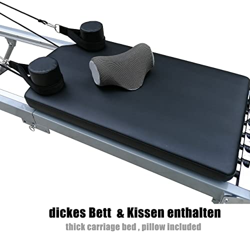 nexace Reformador de Pilates Plegable para Uso doméstico, máquina de Pilates