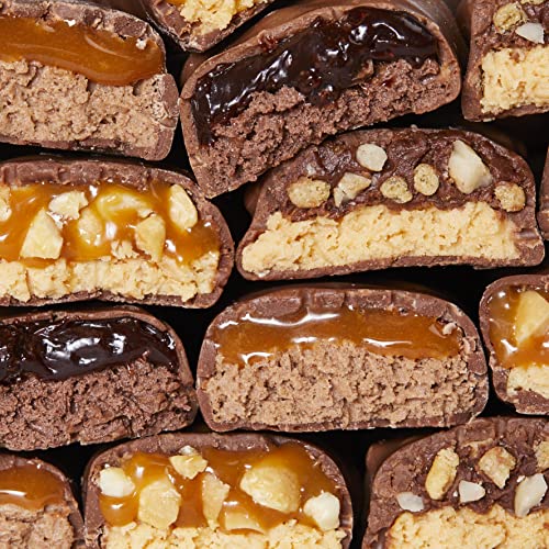 NICKS Mix de Barritas Proteina, Keto Protein Bar de Chocolate 4g Carbohydratos Netos 15g Proteína y 5g Colágeno Sin Azúcar Añadido Low Carb Proteicas Snacks Sin Gluten (9x50g)