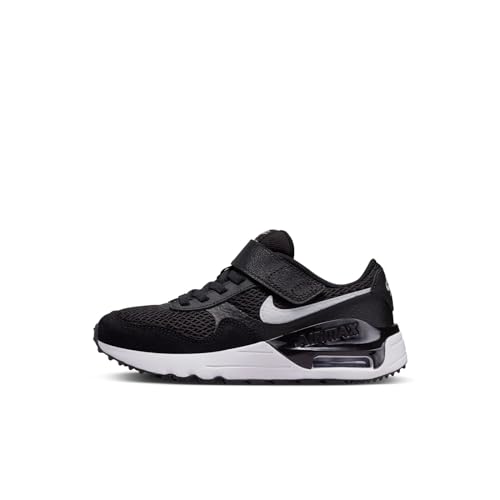 NIKE Air Max Systm, Zapatillas Niños, Negro (Black/White/Wolf Grey), 30 EU