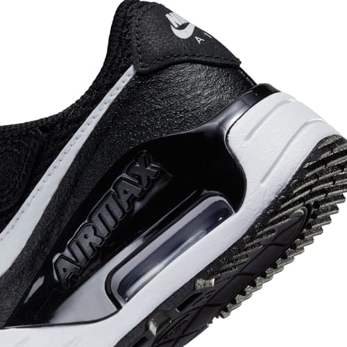 NIKE Air Max Systm, Zapatillas Niños, Negro (Black/White/Wolf Grey), 30 EU