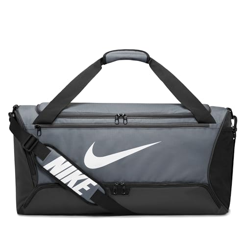 NIKE DH7710-068 Brasilia 9.5 Sports backpack Unisex Iron Gray/Black/White 1SIZE