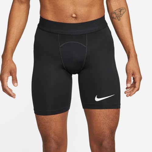 NIKE DH8128-010 M NK DF Strike NP Short Shorts Hombre Black/White Tamaño L