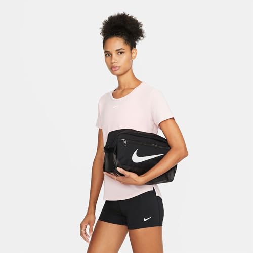 NIKE Hombre Gym Bag, Black/Black/White, Talla única