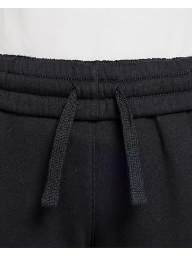 Nike K NSW Club FLC JGGR LBR Pants, Black/White, 10-12 años Unisex