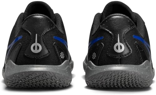 NIKE Legend 10 Club, Zapatillas de fútbol Unisex niños, Black Chrome Hyper Royal, 32 EU