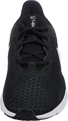 NIKE Legend Essential 2, Low Top Hombre, Negro Black White Metallic Silver, 44 EU