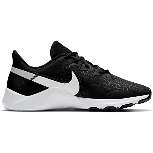 Nike Legend Essential 2, Zapatillas de Atletismo Mujer, Black White Pure Platinum, 36 EU