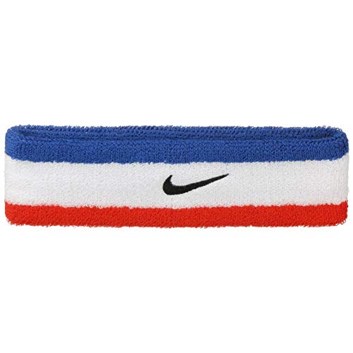 Nike Nike Swoosh Headband Cinta para la Cabeza, Unisex Adulto, RedBla, Única
