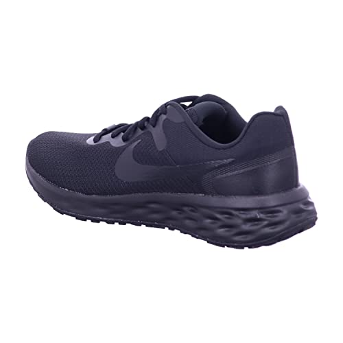 Nike Revolution 6 Next Nature, Running Shoe Hombre, Black-Dark Smoke Grey, 43 EU