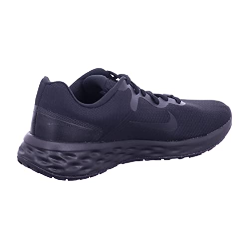 Nike Revolution 6 Next Nature, Running Shoe Hombre, Black-Dark Smoke Grey, 43 EU