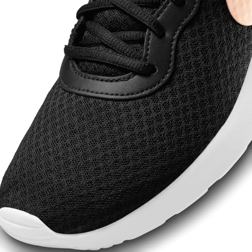 NIKE Tanjun, Zapatillas de Gimnasia Mujer, Black Mtlc Red Bronze Barely Volt White, 36.5 EU