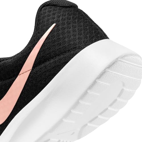 NIKE Tanjun, Zapatillas de Gimnasia Mujer, Black Mtlc Red Bronze Barely Volt White, 36.5 EU